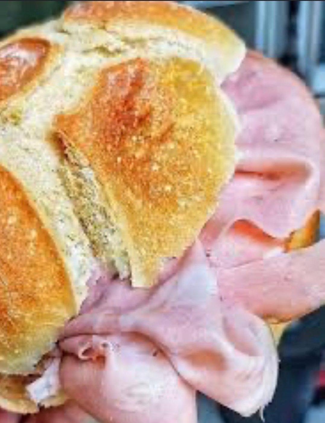 Panino con mortadella Bologna